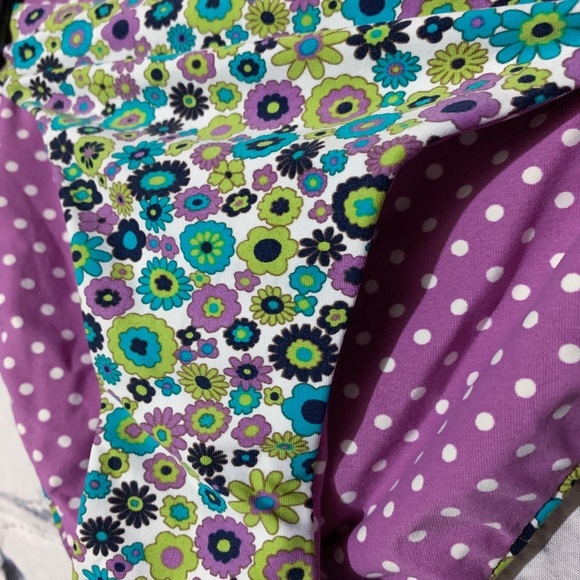 NWT Coco Rave Floral Reversible Bikini Swim Bottom - Picture 3 of 7